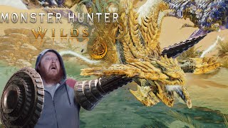 Monster Hunter Wilds Solo Lancing Down Rey Dau [upl. by Hizar310]