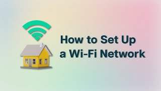 How to Set Up a WiFi Network [upl. by Aenea]