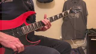 Ibanez RG750 1987 Lipstick Red Fserial MIJ with OHC [upl. by Ylimme]