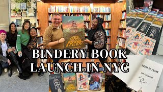 Bindery Launch Event in NYC Vlog [upl. by Yehc]