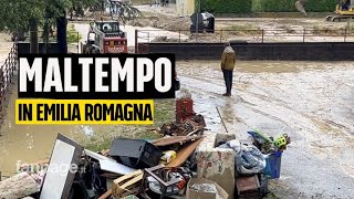 Maltempo EmiliaRomagna nel Parmense acqua e fango per strada quotStamattina eravamo sommersiquot [upl. by Harris]