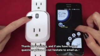 ECO Plugs  Timer Setting  Android [upl. by Langham]