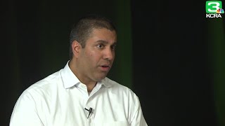 Full Interview Ajit Pai speaks to KCRA [upl. by Levina]