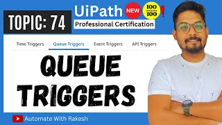 UiPath Queue triggers  Orchestrator  How Does Queue Trigger Works in UiPath [upl. by Ylelhsa]