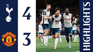 HEUNGMIN SON SCORES FROM A CORNER 😵  Tottenham Hotspur 43 Man Utd  Carabao Cup Highlights [upl. by Tireb40]