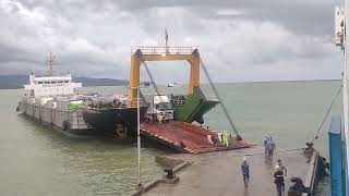 STARLITE VENUS DOCKING MANEUVER AT CATICLAN PORT  PANAY ISLAND [upl. by Luhe]