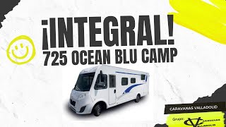 Autocaravana Integral 725 OCEAN Blu Camp [upl. by Muslim237]