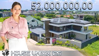 House Tour l Modern Contemporary 4 Bedroom House in the Capital City of Pampanga l Unbox Properties [upl. by Naimerej537]