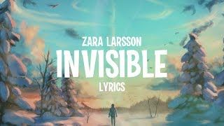 Zara Larsson  Invisible Lyrics from the Netflix Film Klaus [upl. by Nala]