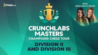 CCT CrunchLabs Masters  Div II amp Div III  Hosted by AnnaMaja amp JulesGambit [upl. by Artenehs]