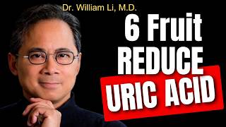 🚨 GOUT CURE 6 Fruits MELT Uric Acid Crystals 😱 4 Will AMAZE You  Dr Lis Secret 🍒 [upl. by Krueger]