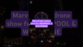 Marvel Studios surprises fans at SDCC with a drone show for DeadpoolAndWolverine [upl. by Nea555]