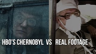 Chernobyl Show vs Reality  Footage Comparison [upl. by Anabelle]