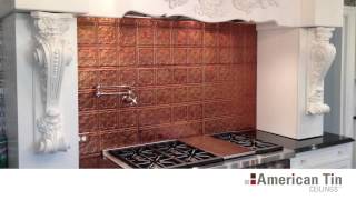 DIY Tin Ceiling Tiles Overview  American Tin Ceilings [upl. by Lamarre]