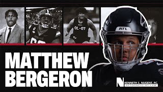 Matthew Bergeron Canadas prodigy to Falcons draft pick  Rookie Spotlight  Atlanta Falcons [upl. by Chainey]