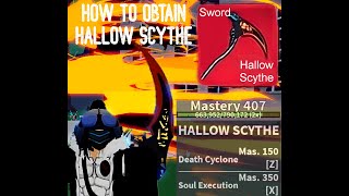 Best Hallow Scythe Tutorial [upl. by Erikson]