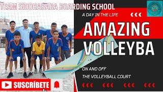 volleyball match in sindhuli Nepal at Siddhababa2 management college [upl. by Imiaj363]