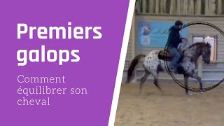 Comment stabiliser le galop et faire de beaux cercles [upl. by Dasi918]