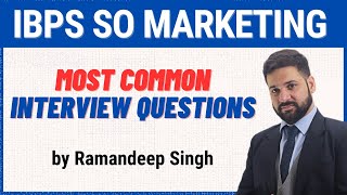 Most common IBPS SO Marketing Interview Questions [upl. by Rue244]