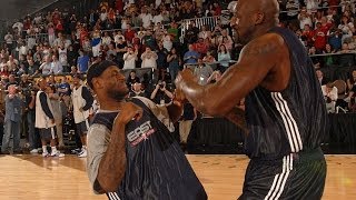 Shaq LeBron Dwight Howard AllStar DanceOff [upl. by Shult296]