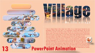 powerpoint presentation animation  ms powerpoint animation  ComputerOfficialSchool [upl. by Aleahcim840]