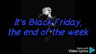 Tom odell  Black friday lyrics video [upl. by Aronoel78]