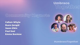 Umbraco Together  Community Keynote [upl. by Hutner]