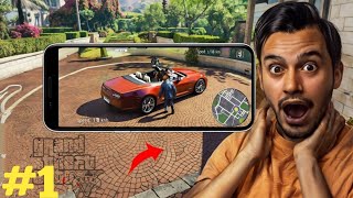 GTA 5 MOBILE  gta 5 android 1 [upl. by Eiliab653]