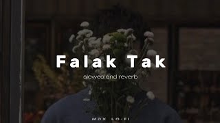 Falak Tak Chal Sath Mere  slowed amp reverb  MDX LOFI [upl. by Ahsen]