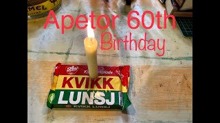 Apetor´s 60th Birthday [upl. by Atteynek]