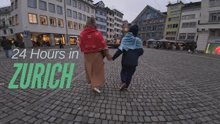 24 Hours in Zurich Switzerland November 2024 [upl. by Priscella]