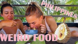 Weird food in Philippines  Marina Bastarache [upl. by Wallach208]