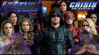 CRISIS ON EARTH X pt 4 LEGENDS OF TOMORROW 3x8 REACTION [upl. by Emilie948]