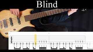 Blind Korn  Bass Cover With Tabs by Leo Düzey [upl. by Hanikehs650]