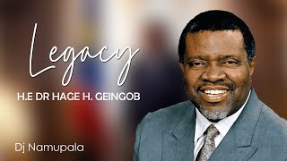 H E Dr Hage G Geingob  Legacy Song  Dj Namupala 2024 [upl. by Belding]