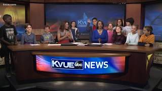 Blackshear Elementary visits KVUE [upl. by Earb]