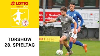 Torshow 28 Spieltag LOTTO Hessenliga 202324 [upl. by Sunday]