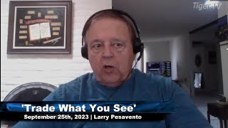 September 25th Trade What You See with Larry Pesavento on TFNN  2023 [upl. by Pardoes]