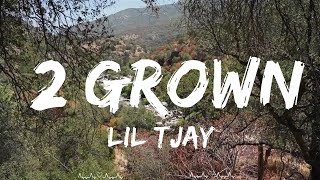 Lil Tjay  2 Grown Lyrics Feat The Kid LAROI  Roman Music [upl. by Gnen]