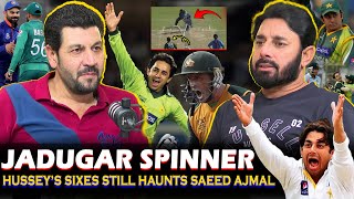 Jadugar Spinner  Mike Hussey’s Sixes Still Haunts Saeed Ajmal  Public Podcast [upl. by Gavan198]