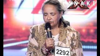 Това бабе съсипа журито от смях  X  Factor България 110911 [upl. by Alletniuq]