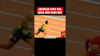 Jamaican team was flying with Usain Bolt [upl. by Ahtenak]