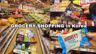 Grocery Shopping in Korea  Autumn Discount  Fall Grocery with Prices  Shopping in Korea [upl. by Ettezyl]