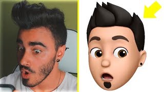 CREANDO un EMOJI PERSONALIZADO con MI CARA 😂 [upl. by Aihseuqal]