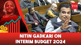 Budget 2024 Announcements Nitin Gadkaris first reaction to FM Sitharamans preelection budget [upl. by Peh]