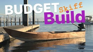 DIY Skiff Boat Build  PART 2 [upl. by Seiber]