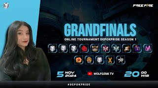 GRANDFINALS TOURNAMENT DEPOKPRIDE SEASON 1 [upl. by Ecinna471]