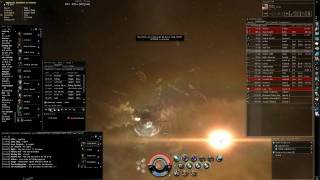 Eve Online First Sansha Revenant supercarrier destroyed [upl. by Sherburne]