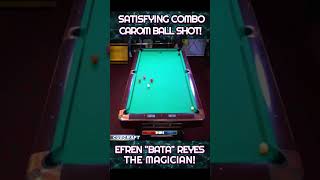 EFREN REYES SATISFYING GENIUS SHOT shorts [upl. by Aiceila]