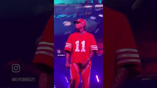 cbreezy artist celebrity concert chrisbrown undertheinfluence tour musician live [upl. by Beckman]